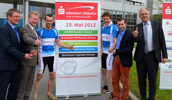 Radsport Event in Leipzig